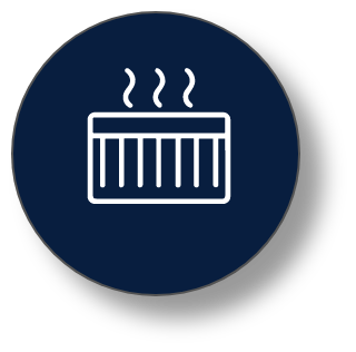 Panel heater icon