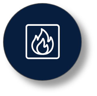 Fire blanket icon