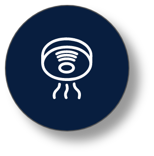 Smoke detector icon