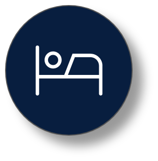 Single bed icon